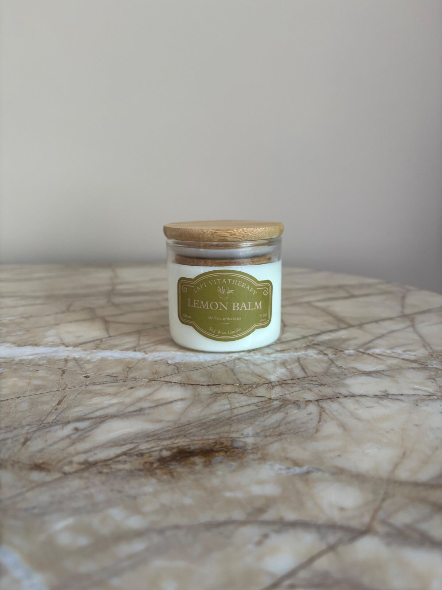 Lemon Balm-Ahşap Kapaklı 100 ml
