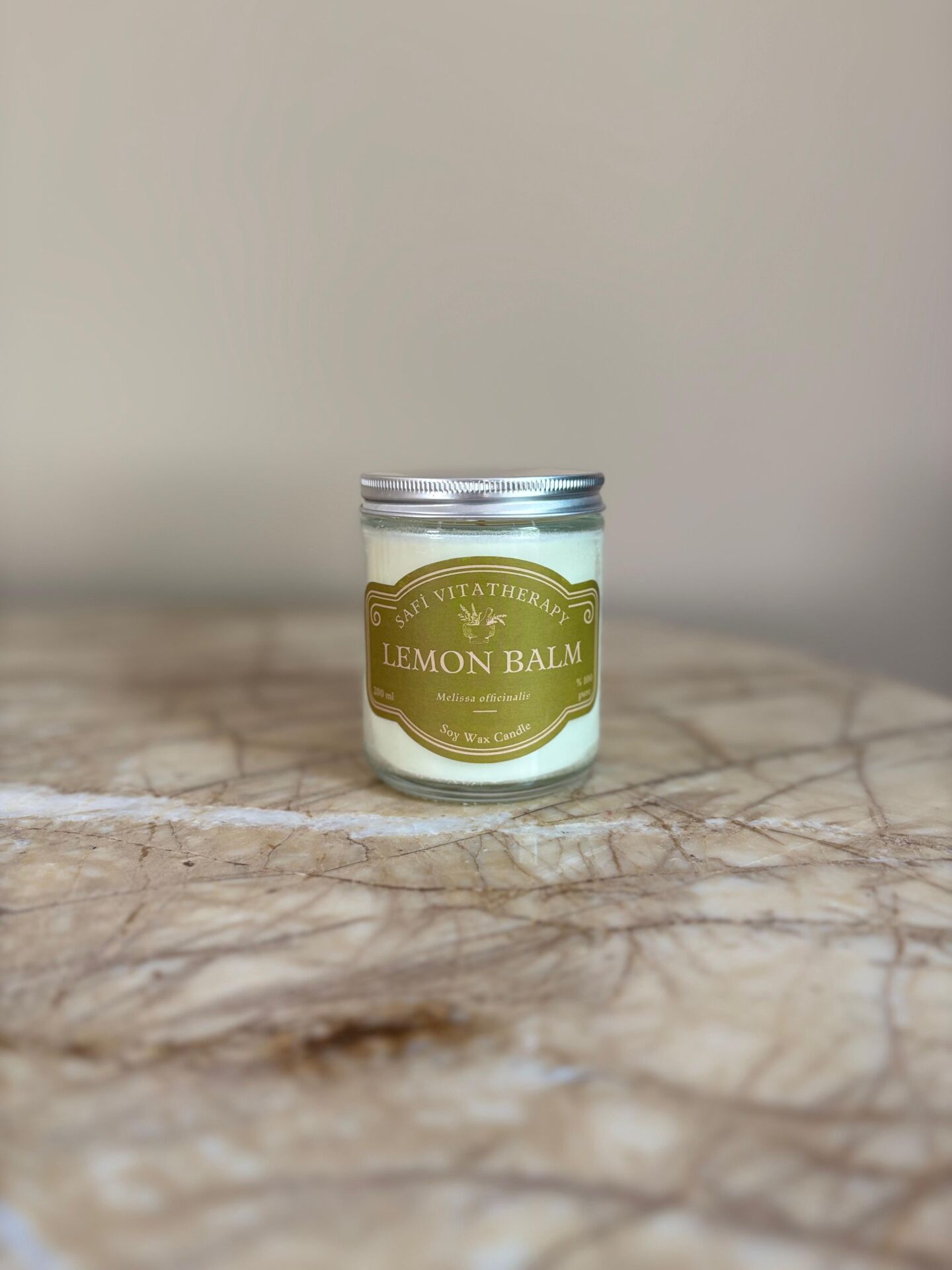 Lemon Balm-Metal Kapaklı Şeffaf - 200 ml