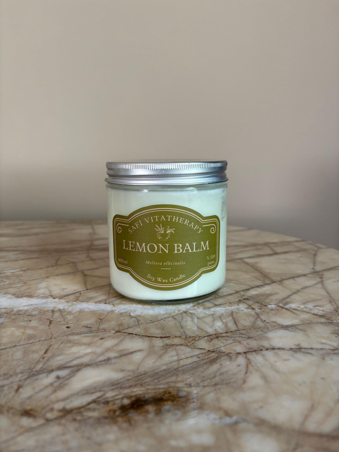 Lemon Balm-Metal Kapaklı Şeffaf - 400 ml