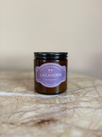 Lavender-Metal Kapaklı 400 ml - Amber