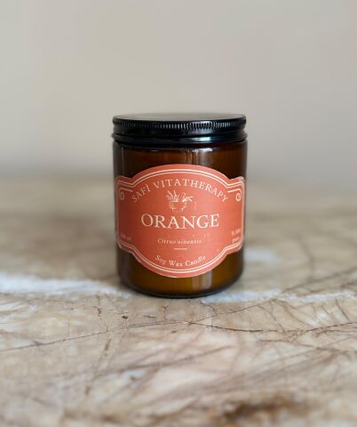 Orange-Metal Kapaklı 200 ml - Amber
