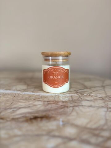 Orange-Ahşap Kapaklı 150 ml