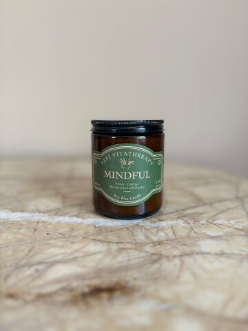 Mindful-Metal Kapaklı 200 ml - Amber