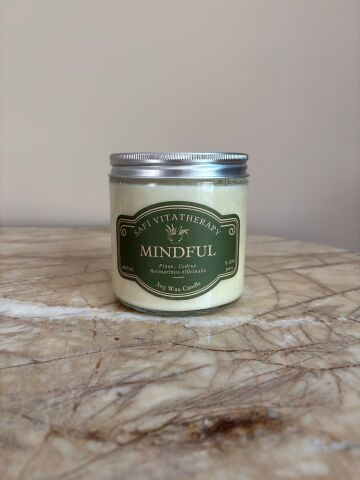 Mindful-Metal Kapaklı 400 ml - Şeffaf