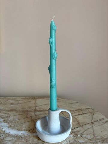 Deniz Kabuğu Şamdan Mum